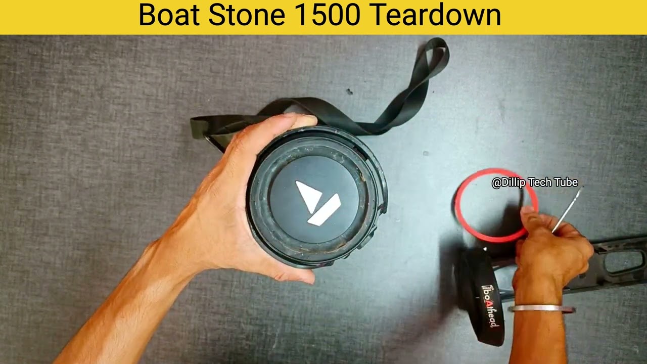 Boat Stone 1500 | Teardown | Disassembly | What is inside boat stone speaker