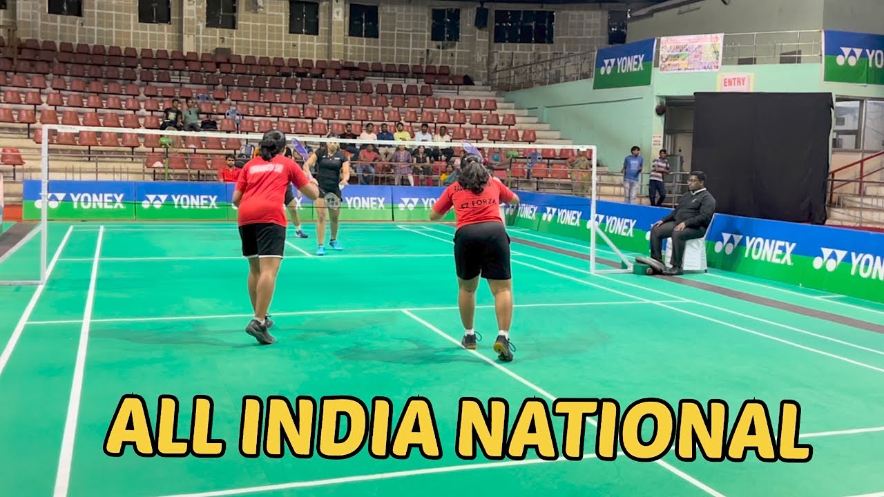 ALL INDIA NATIONAL || SEMIFINAL || Women Doubles || V S VARSHINI ARUL BALA vs KUSHI GUPTA PRIYA DEVI
