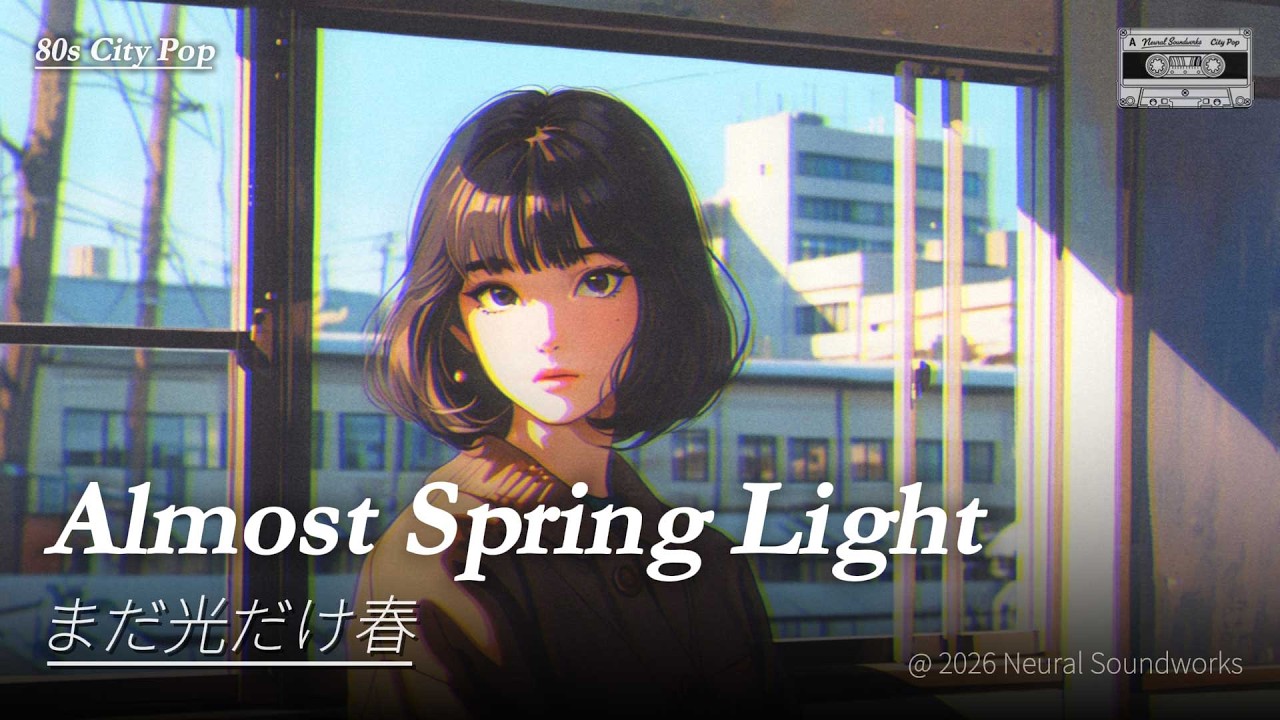 Almost Spring Light（まだ光だけ春）(Lyrics) | 80s Japanese City Pop