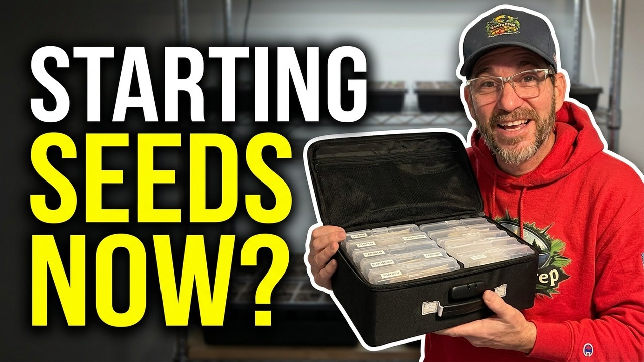 2026 First Planting Indoors   Tomato, Cucumber, Peppers and More!