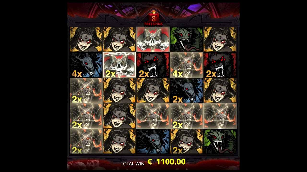 Blood & Shadow Slot (NoLimit City) Big Win! #shorts
