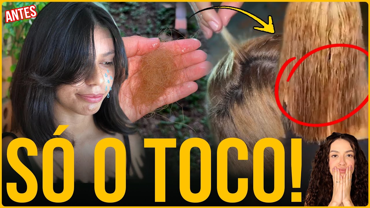 CABELO QUEBROU NO TALO! DESTRUIU O CABELO PERFEITO COM MODA DE INTERNET!