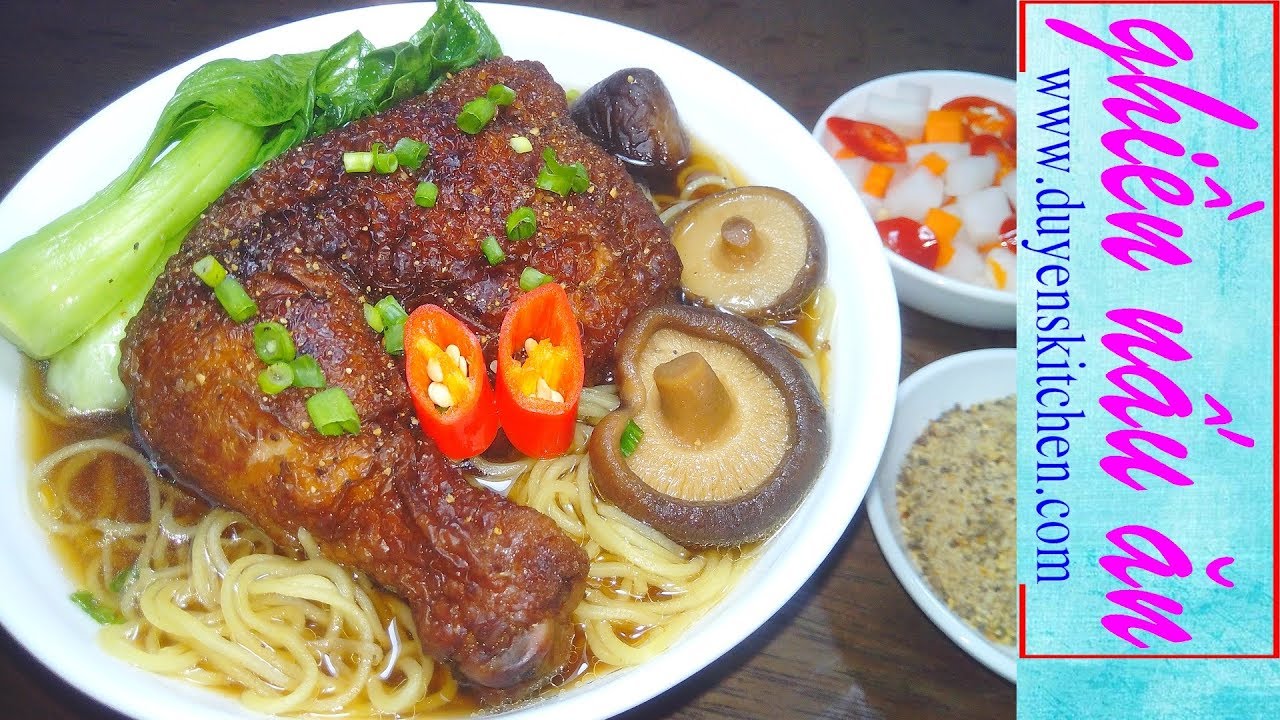 C&aacute;ch Nấu M&Igrave; G&Agrave; TIỀM Kiểu Trung Hoa By Duyen's Kitchen | Ghiền nấu ăn