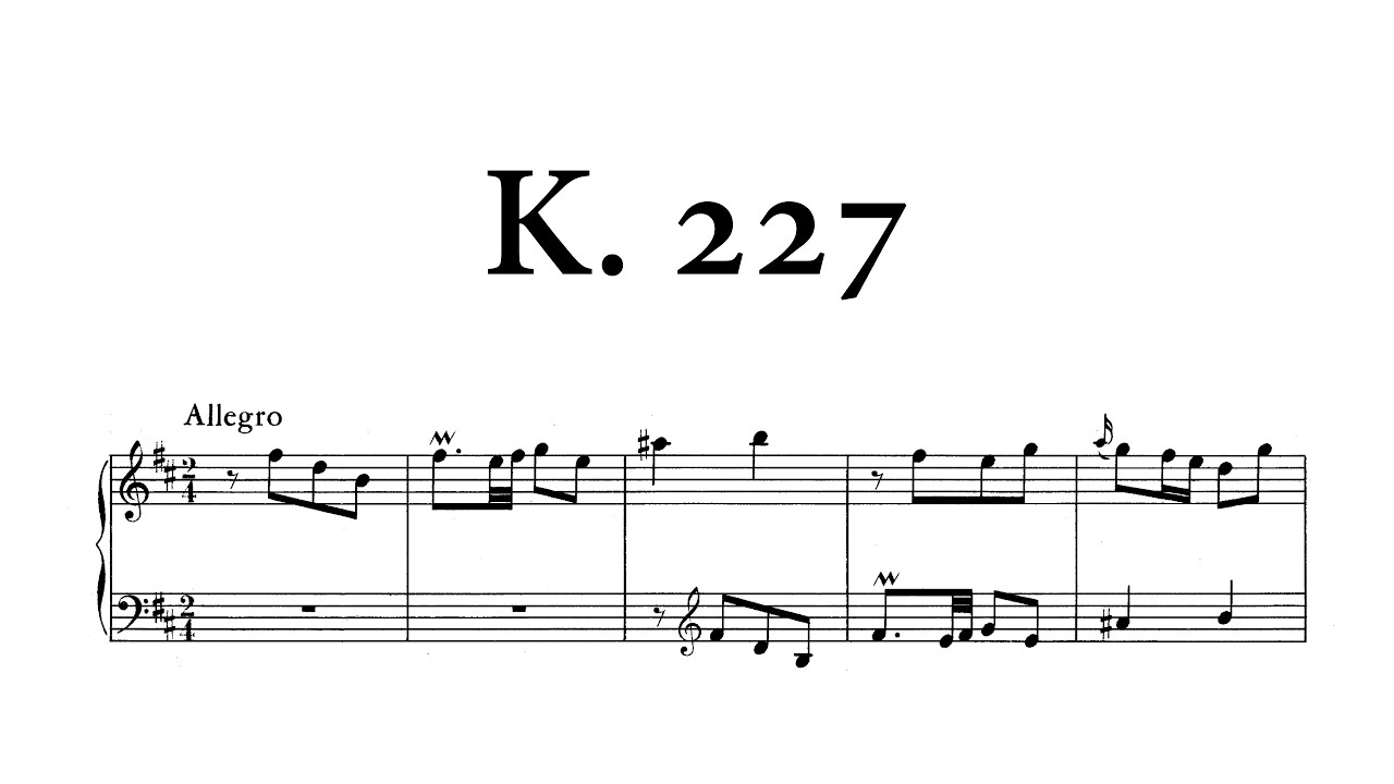 D. Scarlatti - Sonata in B minor, K.227 (Miklós Spányi)
