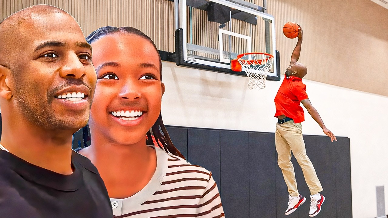 Tylil Hoops With Chris Paul & Zhuri James 🏀!