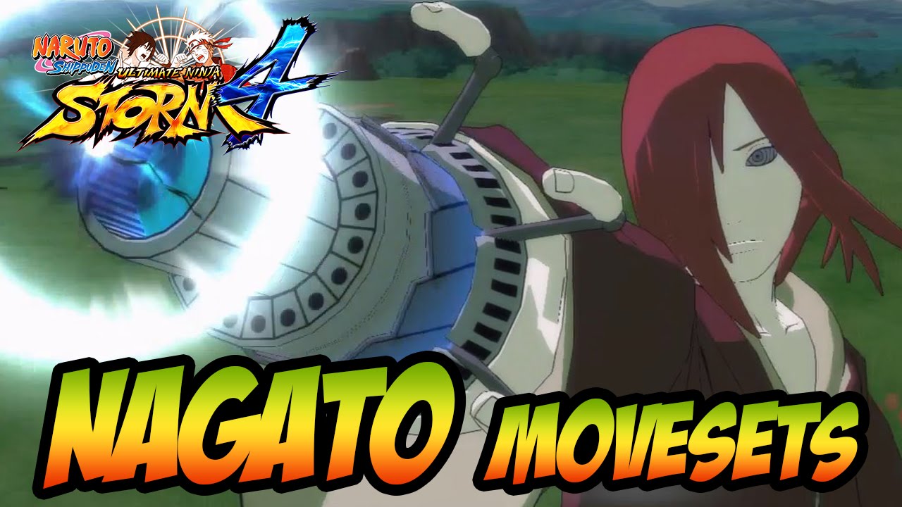 Naruto Ultimate Ninja Storm 1-4 - Nagato Movesets