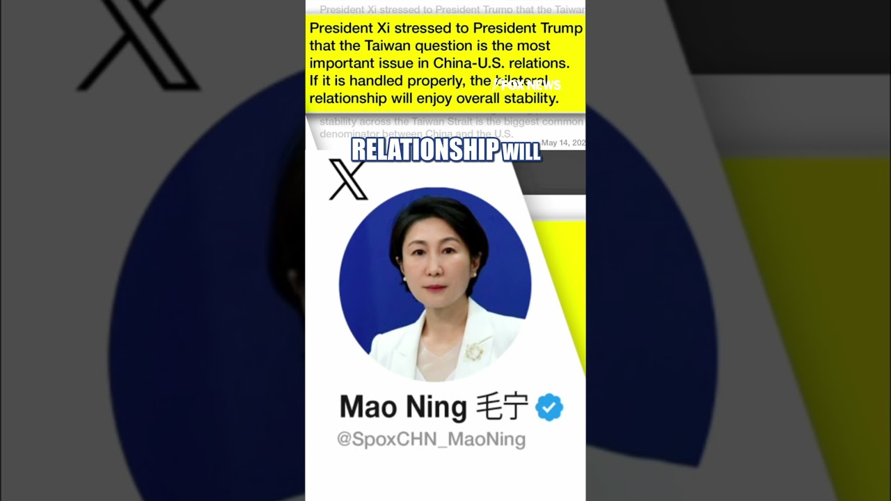 WATCH: Trump IGNORES reporter's Taiwan question #shorts #us #news #foxnews #China #Trump
