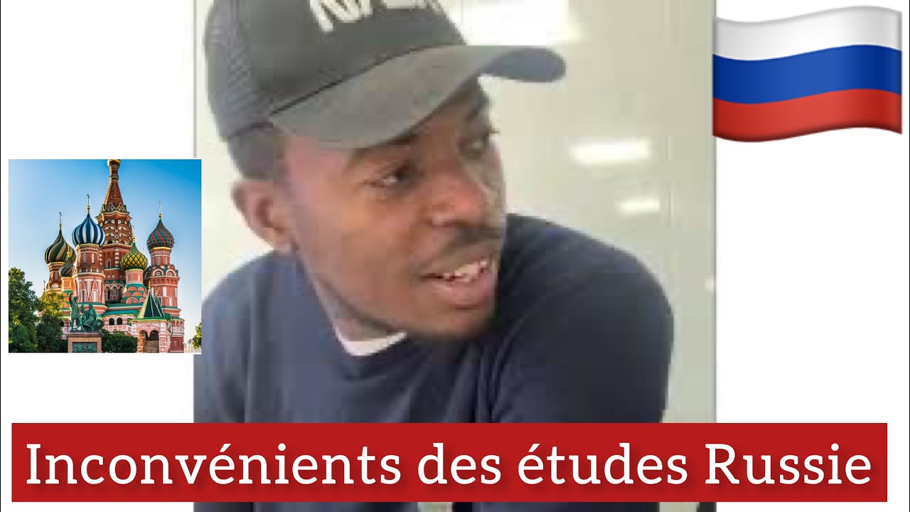 Un étudiant camerounais nous explique les inconvénients de venir étudier en Russie
