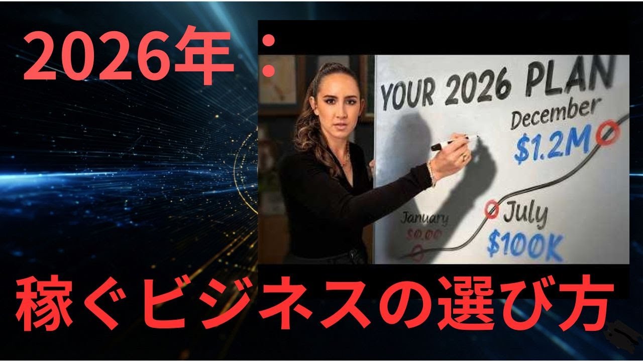 2026年：稼ぐビジネスの選び方