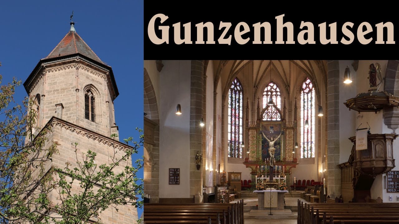 GUNZENHAUSEN (WUG), Evangelische Stadtkirche St. Marien - Vollgeläut