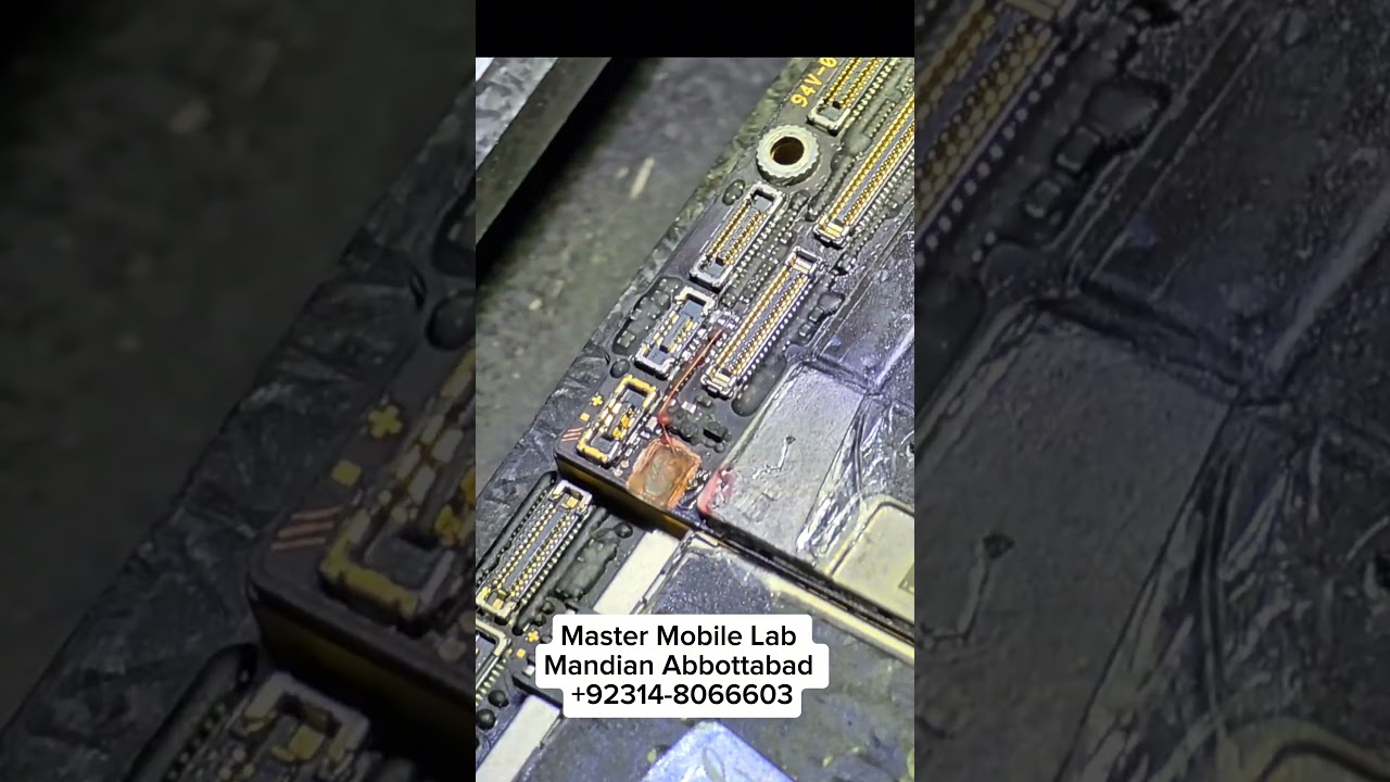 iPhone X Dead Long Screw Damage Solution