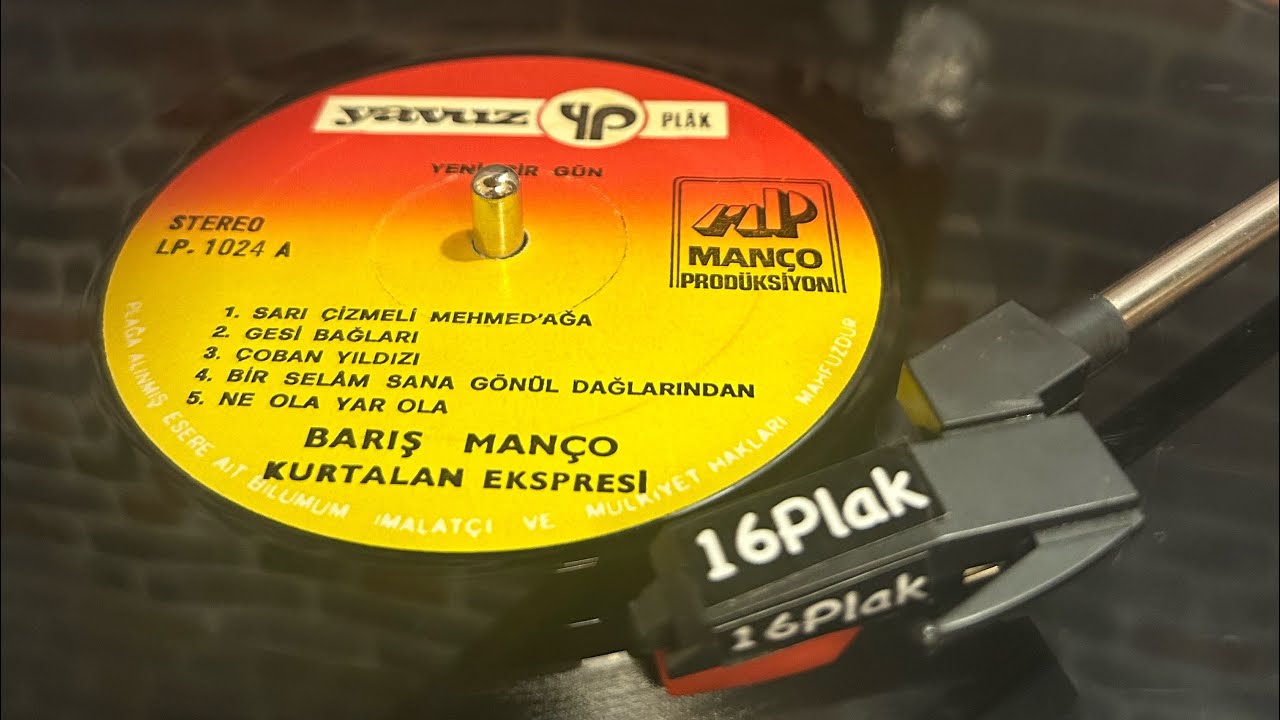 BARIŞ MANÇO - Ne Ola Yar Ola (Plak Kayıt / Vinyl Record)