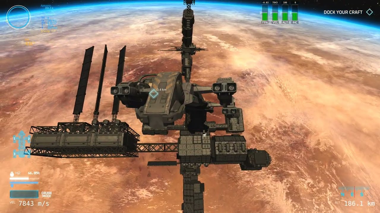 4K Ground to Orbital Interception - Flight of Nova Newtonian Physics