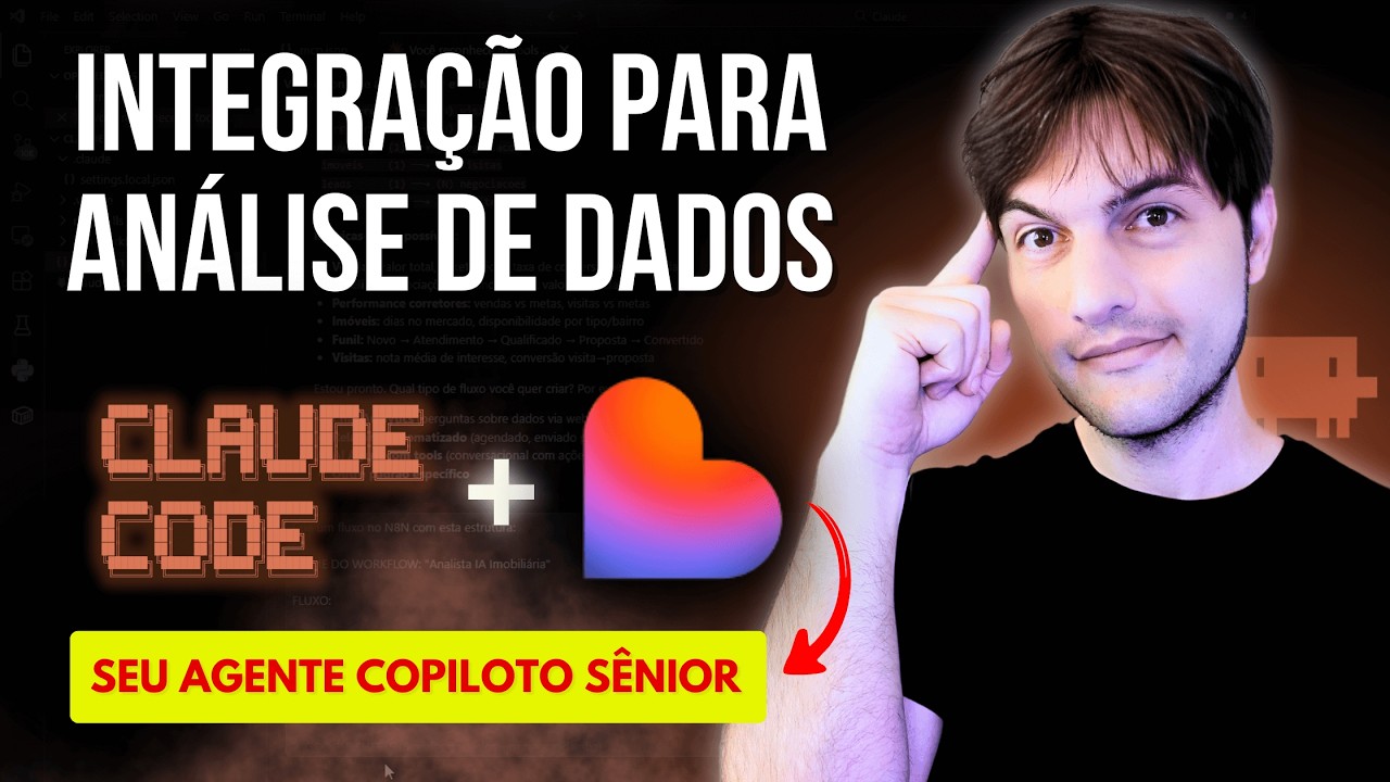 Criei um Analista de Dados com IA usando Claude Code + Lovable