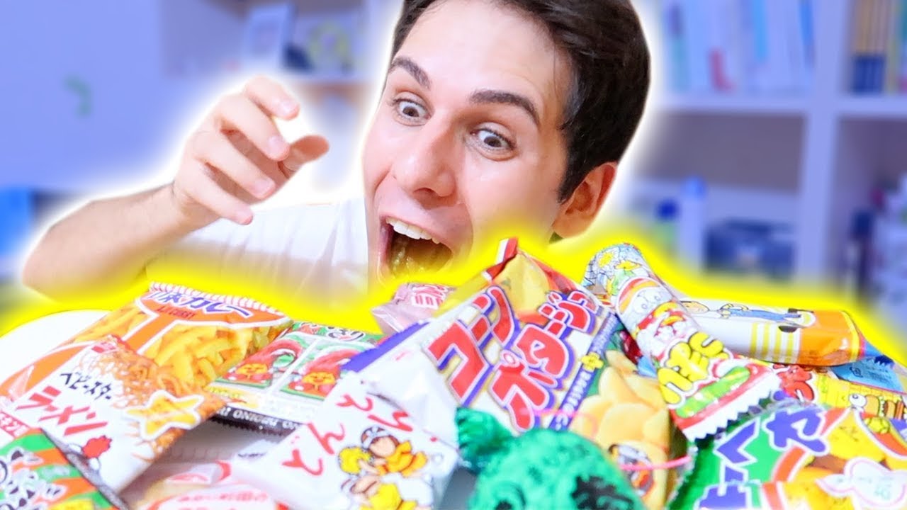 PROVIAMO SNACK GIAPPONESI!