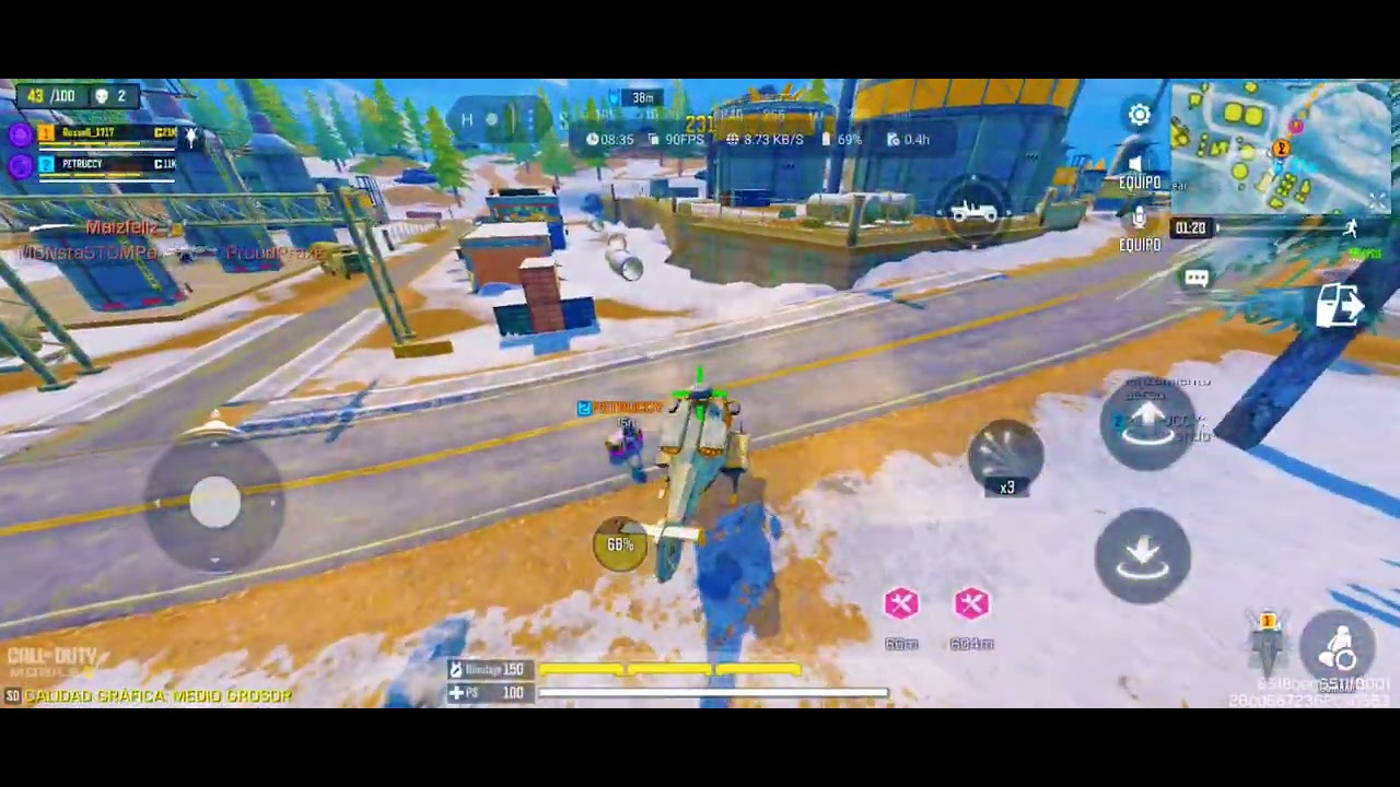 Ganando con PETRUCCY Battle Royale COD MOBILE 2026. Like y suscríbete.