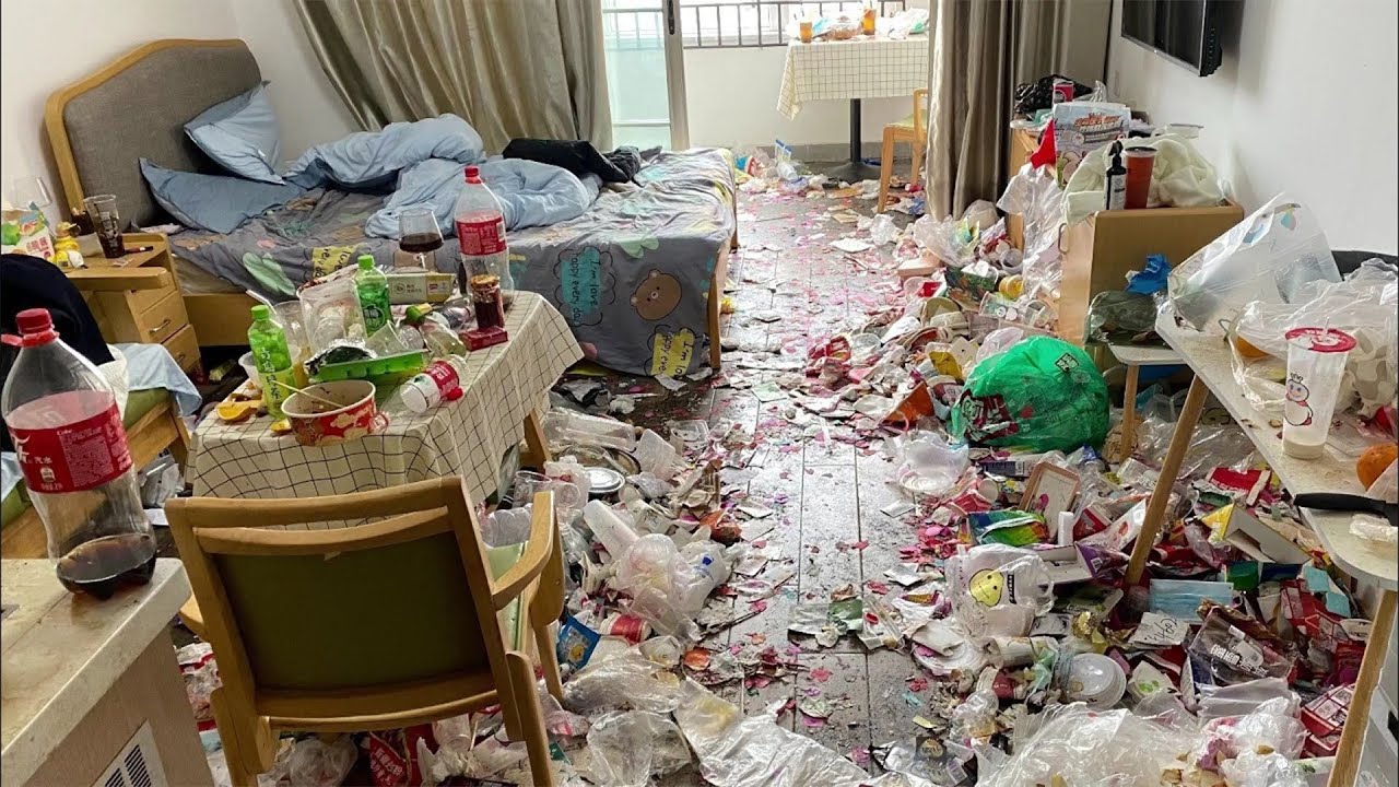 72 hours to make a messy home clean and tidy⁉️ Struggling with a Filthy Home⁉️ 🥺Free Home Cleaning 🩷
