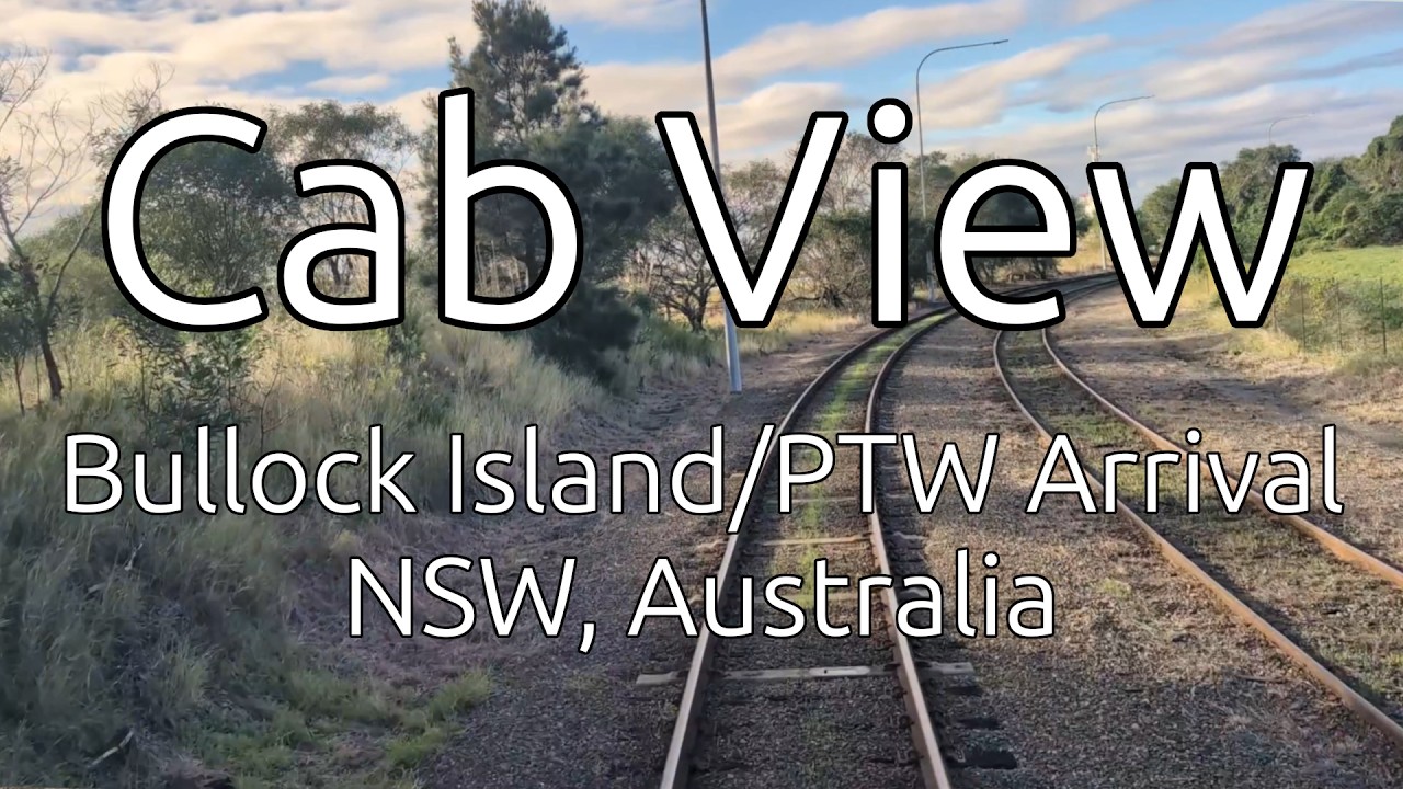 Cab View - Warabrook to Bullock Island/Grain Unloader, July 2025