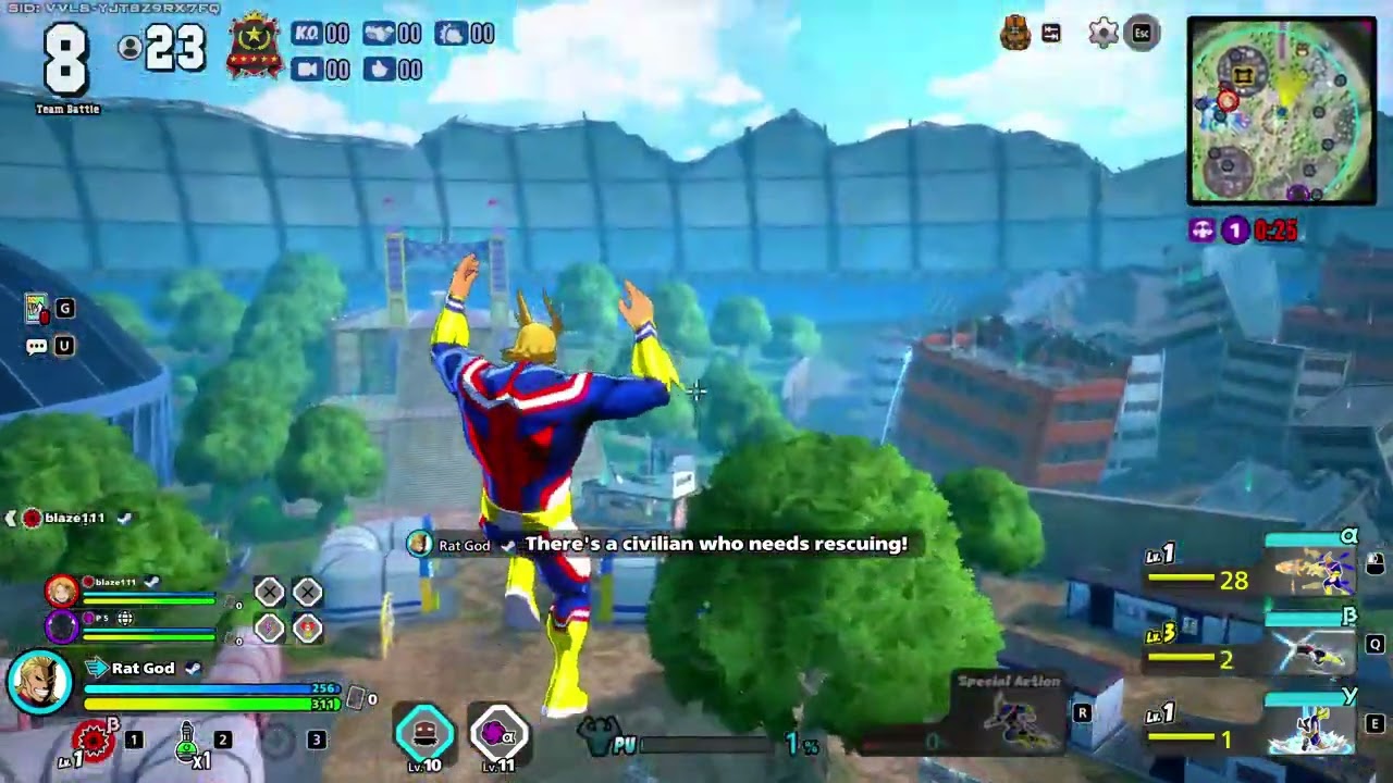 Kami speed/maphit hacker on my team