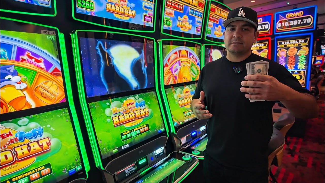 Le Busqué y Le Busqué a Diferentes Máquinas en el Casino