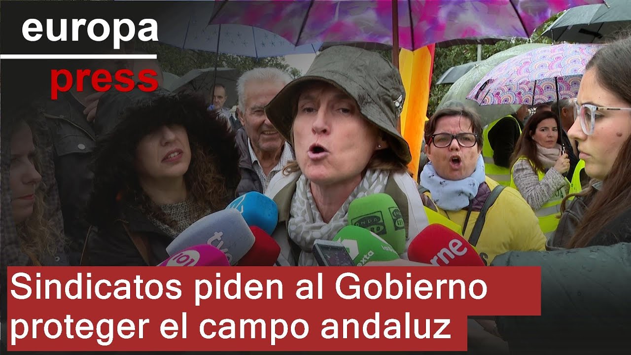 Sindicatos agrarios exigen a Gobierno defender al campo andaluz ante el acuerdo con Mercosur