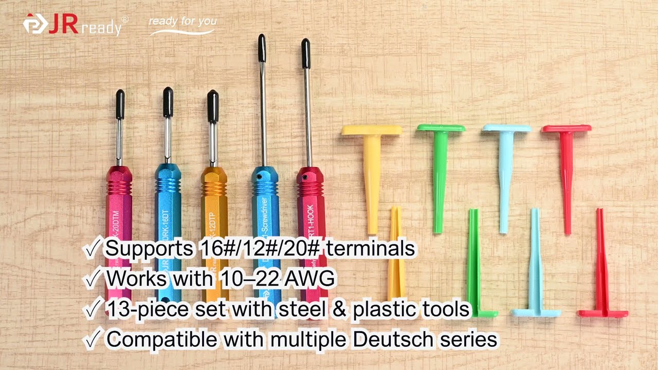 JRready ST5236 | The Must-Have Deutsch Pin Removal Tool