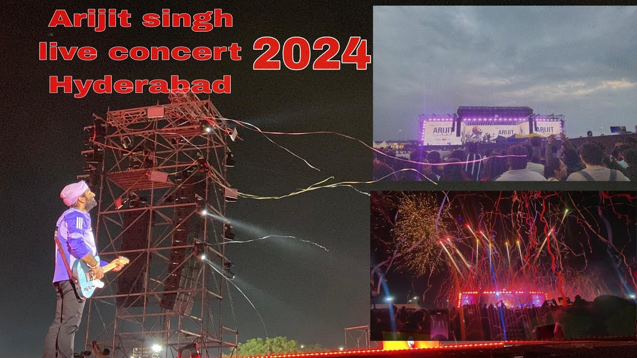 Arijit Singh Live Concert in Hyderabad 2024