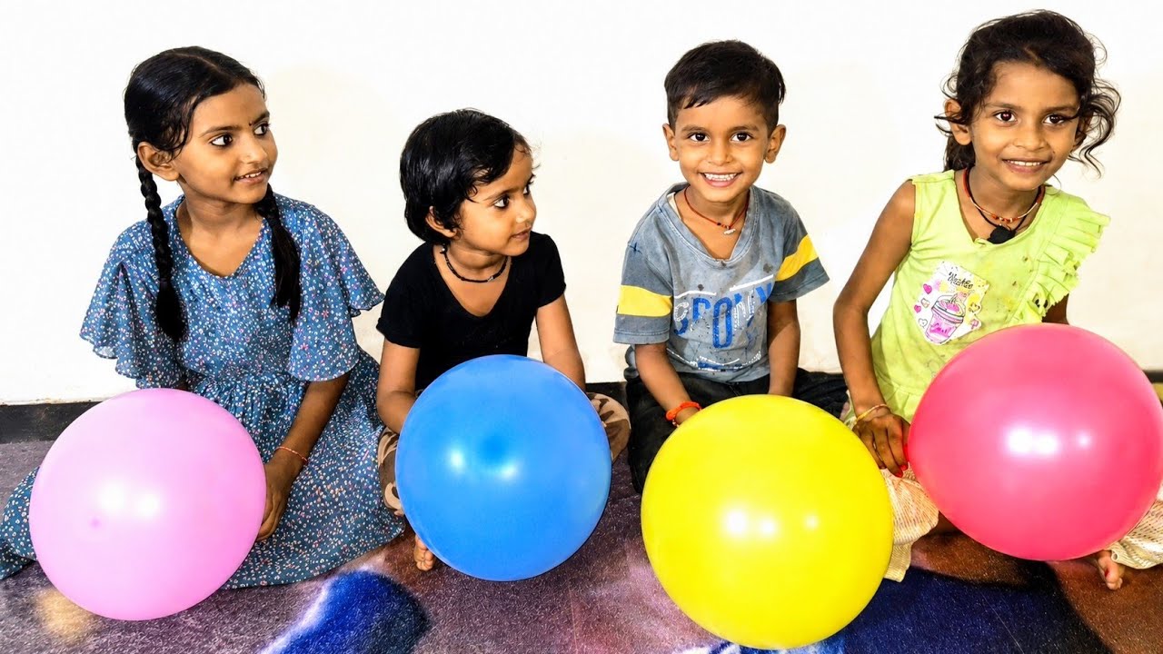 Colorful Balloon Fun Game || Learn Colors With Balloon for Kids 🎈| Kids Episode 25