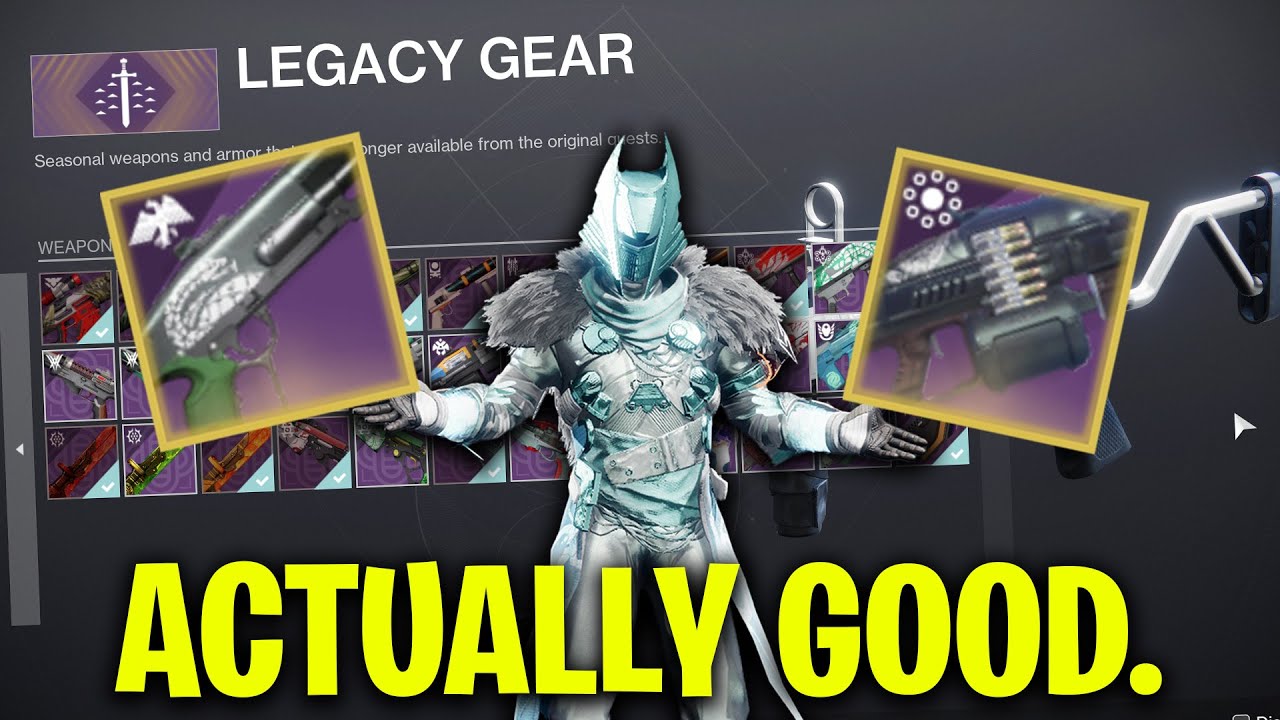 TOP 10 LEGACY WEAPONS To Buy For Solo Players Destiny 2 | Monument To Lost Lights Legacy Guide