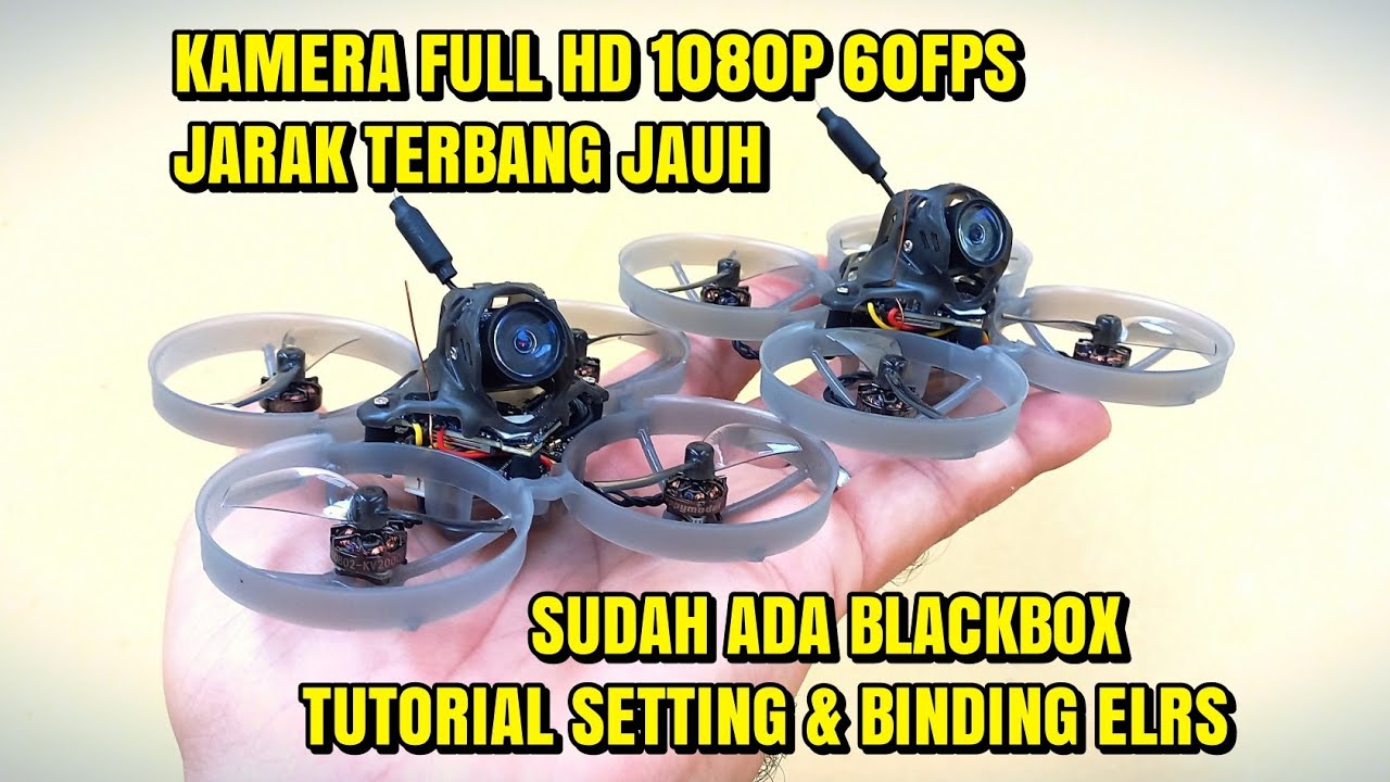 Mobula7 1S HD ELRS Unboxing Setting Binding Tes Terbang