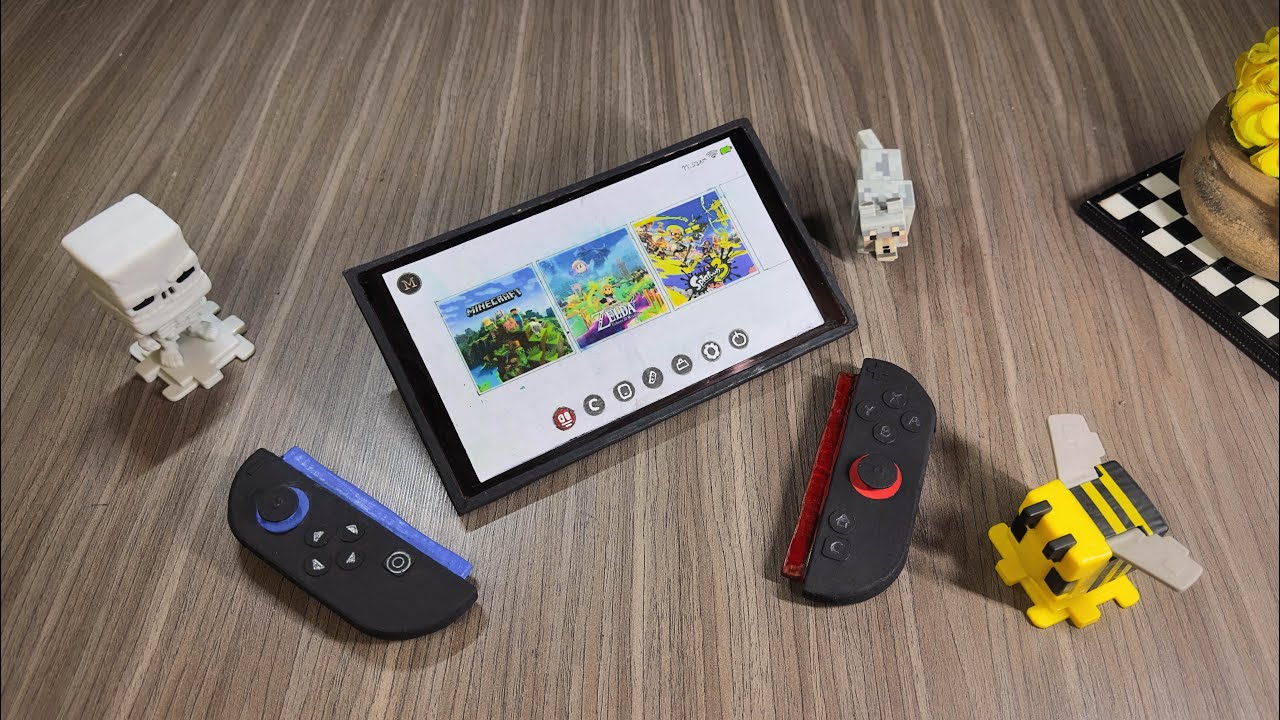 Как сделать Nintendo Switch 2 из картона — урок