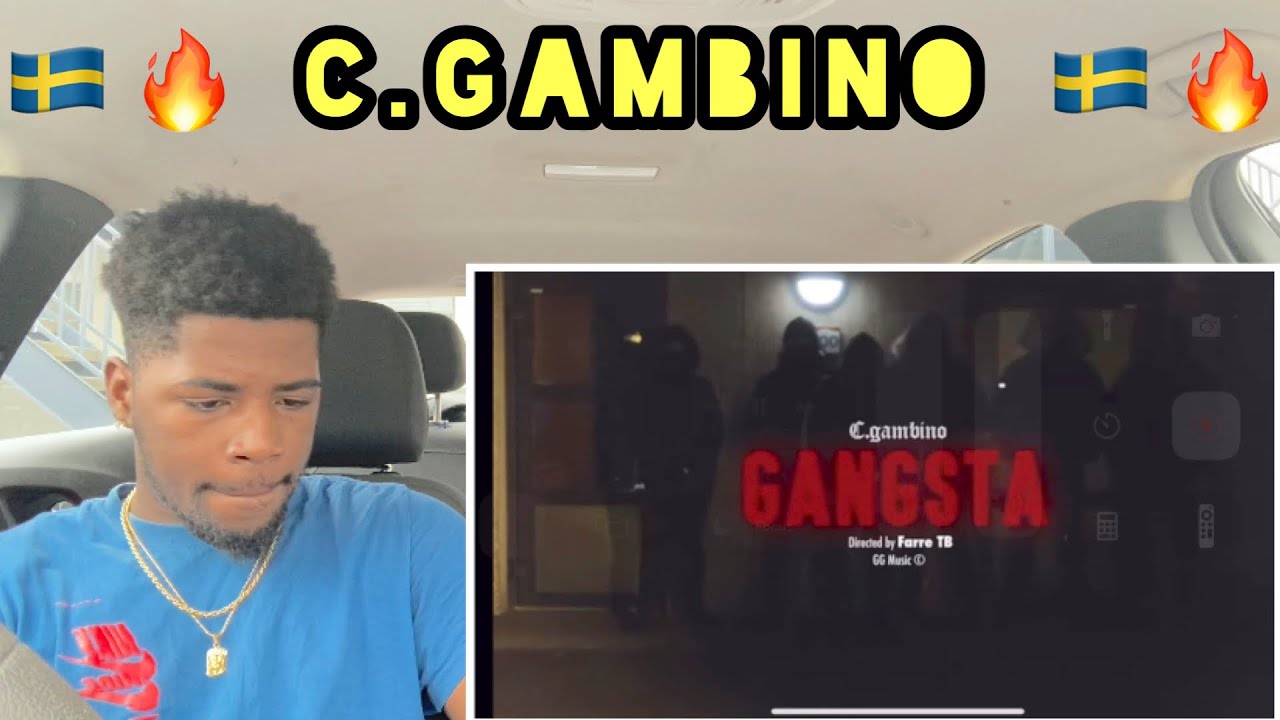 🇸🇪🔥American Reacts Too Swedish Drill Rap C.Gambino “Gangsta” (ENGLISH SUBTITLES) CEO Reaction