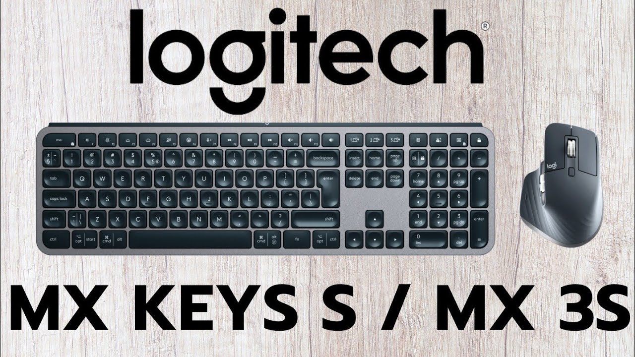 Unboxing Teclado Logitech MX KEYS S e Mouse MX MASTER 3S
