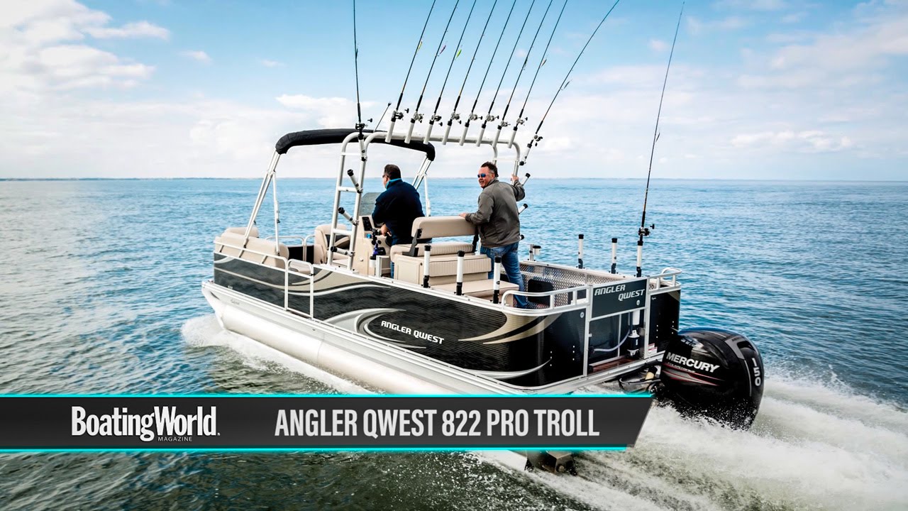 Angler Qwest 822 Pro Troll – Boat Test