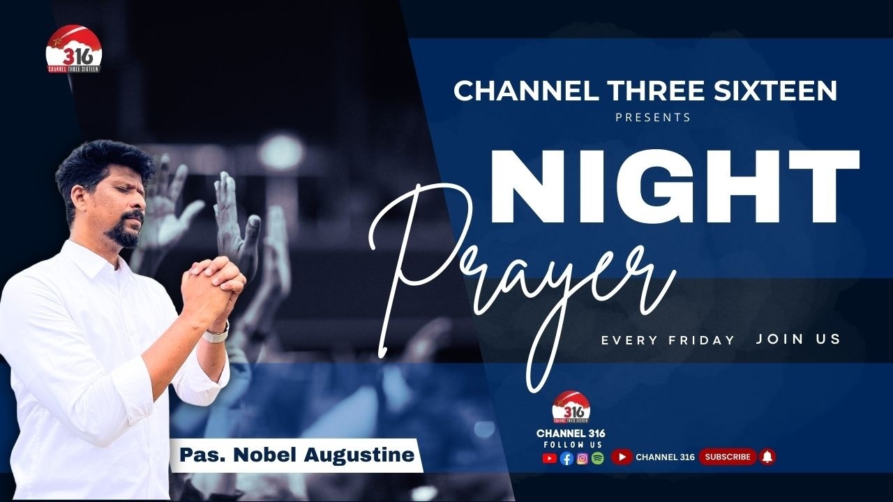 🔴🅻🅸🆅🅴 NIGHT PRAYER | Pas Nobel Augustine | 20  feb  2026 Channel 316 #nightprayer #fridaynightprayer