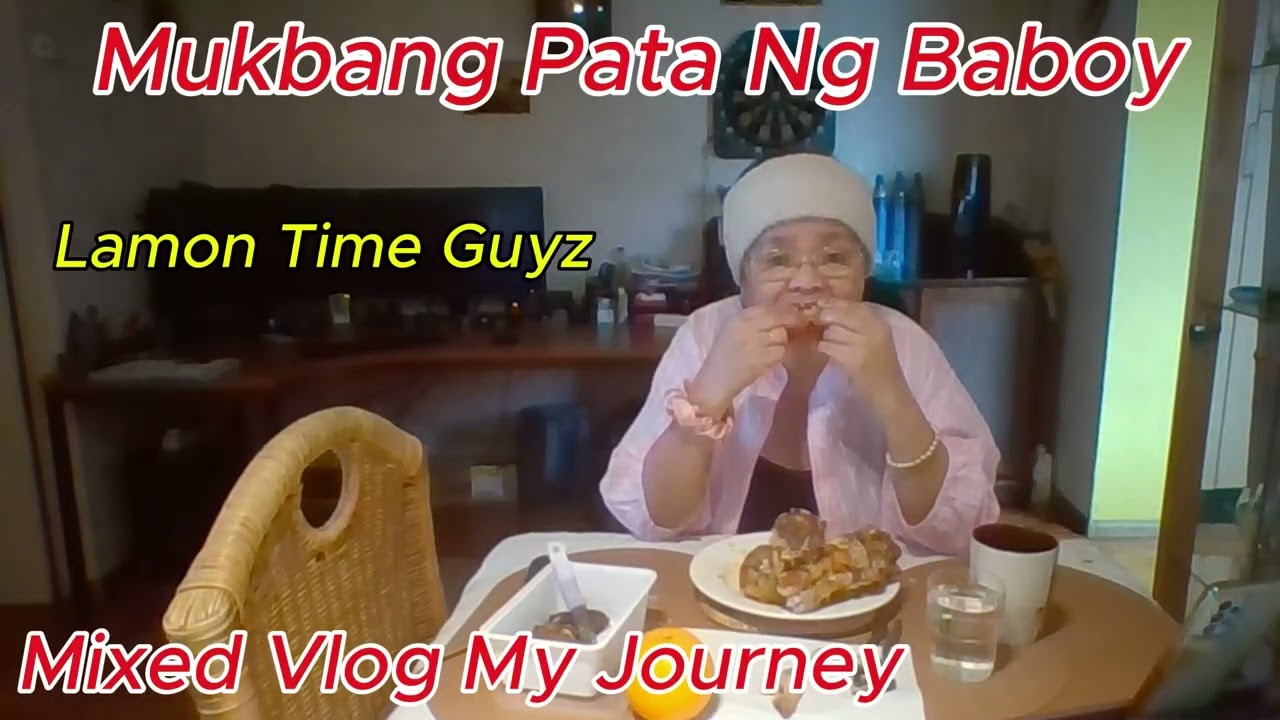 Mukbang Pata Ng Baboy
