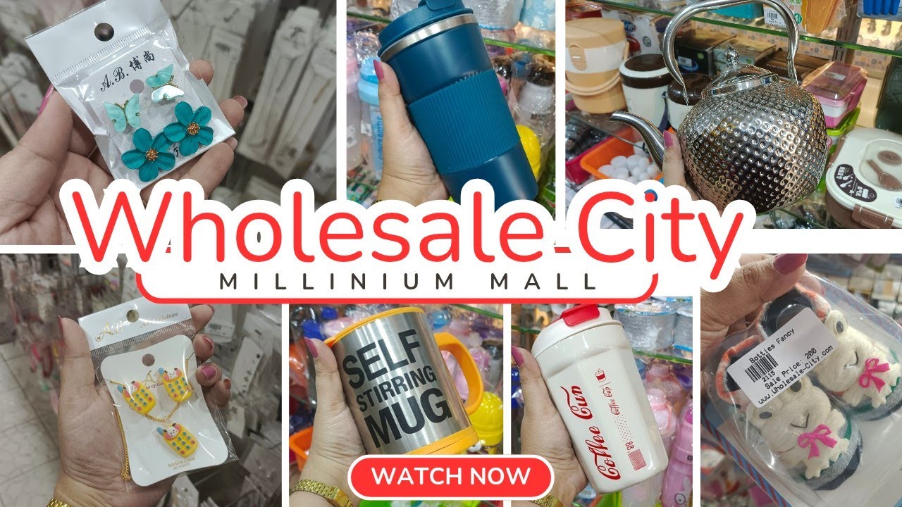 Wholesale City Shop Millinium Mall  | Smart Gadgets Shop | Household Items  #wittywoman