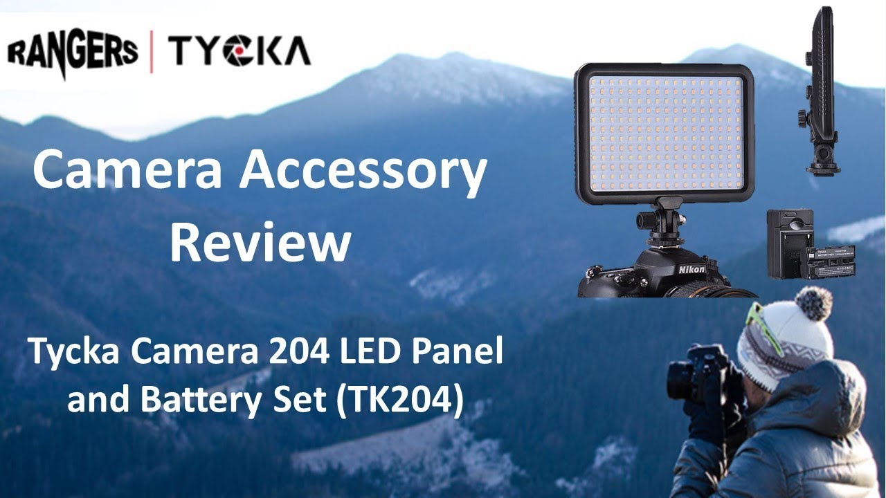 Tycka TK204 204 LED Stepless Dimmable Video Light Kit Review