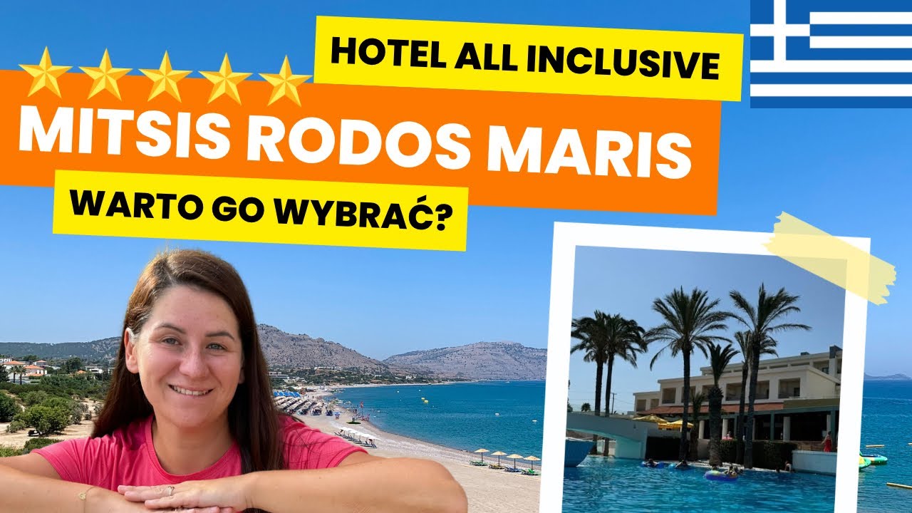 🇬🇷MITSIS RODOS MARIS - odkryj Rodos w Najlepszym hotelowym wydaniu. Grecja All Inclusive.