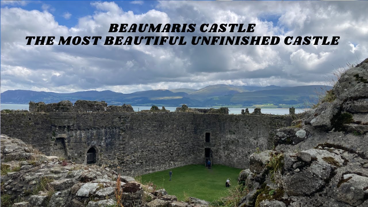 Exploring the very beautiful Beaumaris Castle
