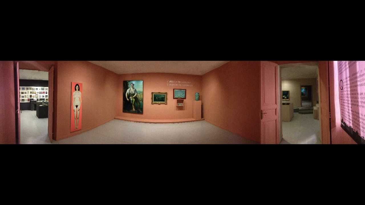 Corpet arpente le mus&eacute;e Rigaud