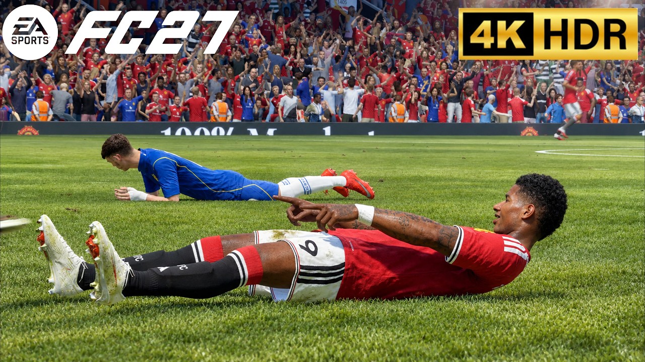 EA FC 27 - Manchester United kontra Chelsea | Old Trafford | Rozgrywka PS5 PRO 4K HDR