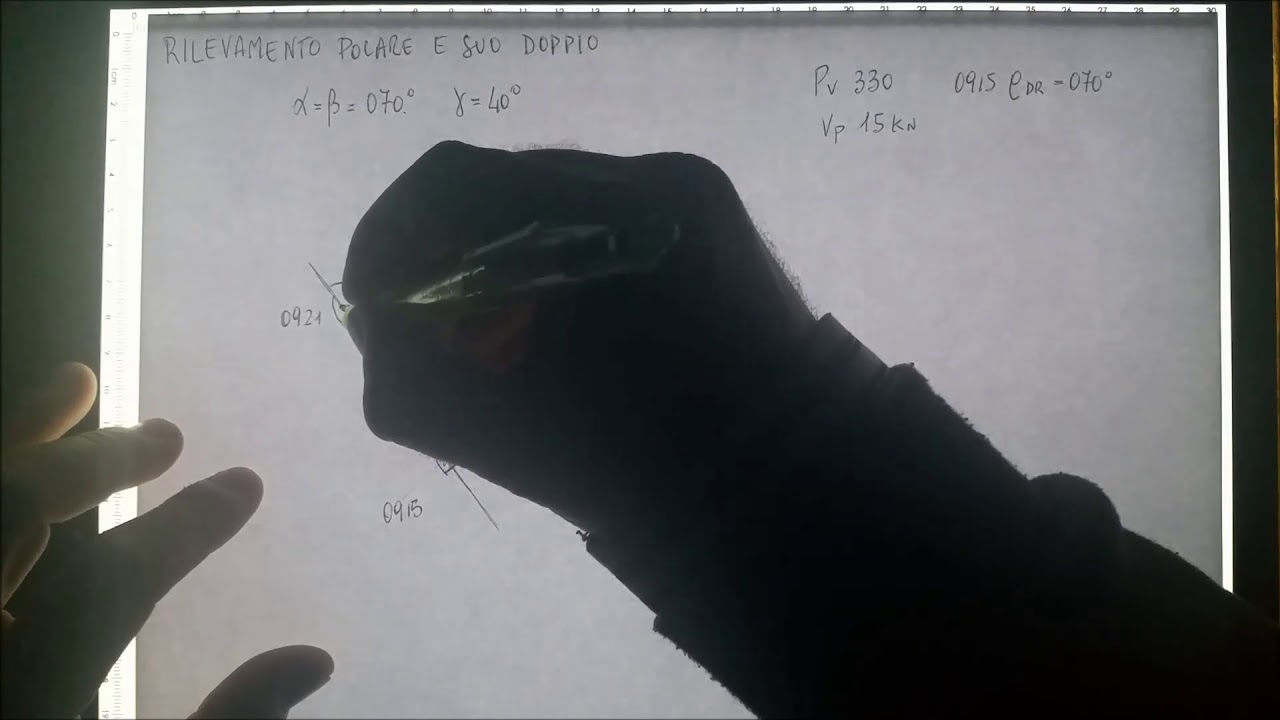Navigazione costiera - Lezione 8: Rilevamento polare e suo doppio