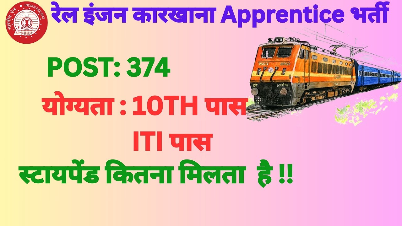 Railway BLW Apprentice Online Form 2023 All Details│BLW Railway New Apprentice┃Railway Apprentice┃