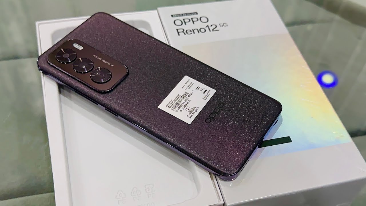 Oppo Reno 12 5G Matte Brown Unboxing , First Impressions & Review 🔥 |Oppo Reno 12 5G Price,Spec Etc.