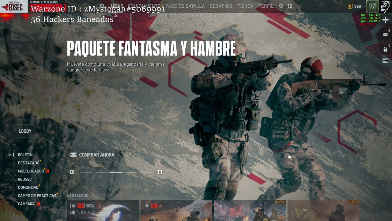 Suboficial Superior III Lv 70 RedSec zMystogan 16/01/26