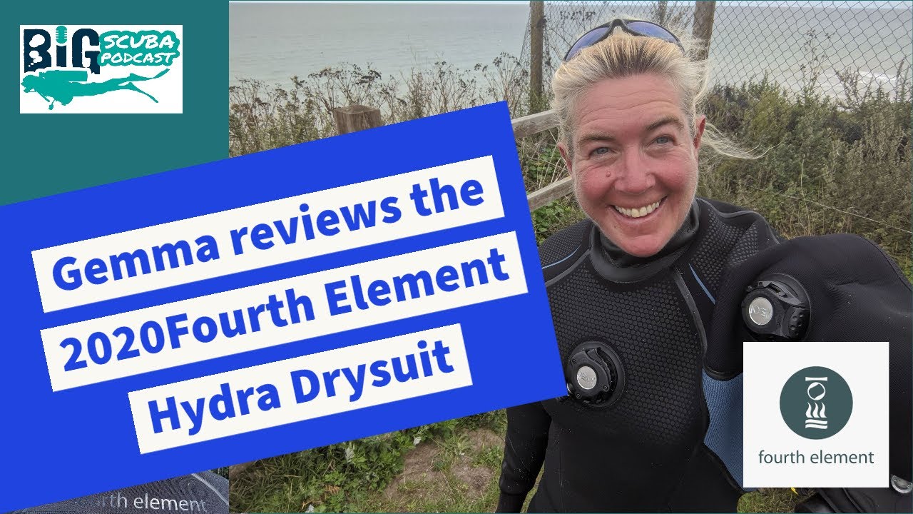 BiG Scuba Gem reviews the Fourth Element Hydra Dry Suit - Need a new  suit? Watch our video!