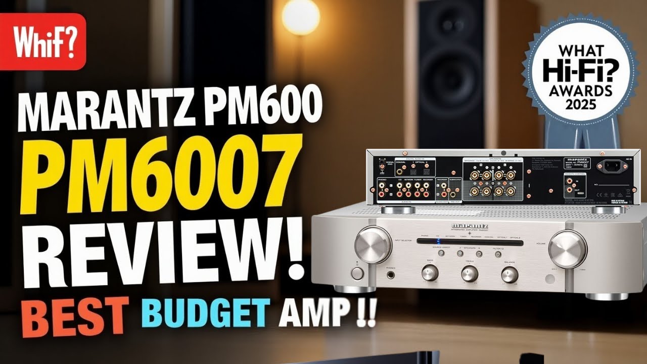 Обзор усилителя Marantz PM6007 | Лучшие стереоусилители 2025 года