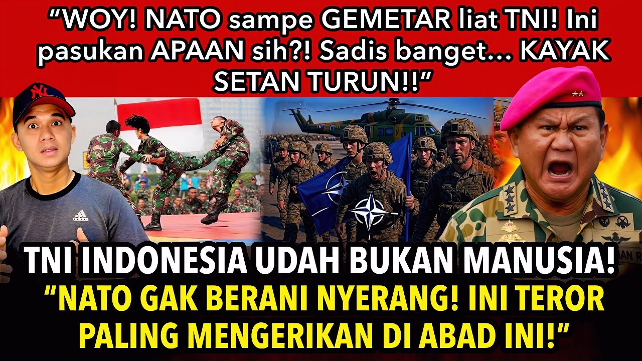 “TNI INDONESIA BIKIN NATO LEMAS! MEREKA MENYEBUTNYA BUKAN PASUKAN, TAPI TEROR PALING SADIS!” #tni