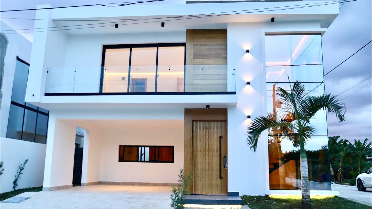 2 CASAS HERMOSAS DE VENTA EN SANTIAGO DE LOS CABALLEROS EN UNA NUEVA URBANIZACIÓN. 